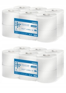 Zestaw Papier toaletowy Jumbo Velvet celuloza 12 rolek x2