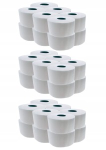 Zestaw Papier toalet. Jumbo Fi19 celuloza 2w a'12szt. x3