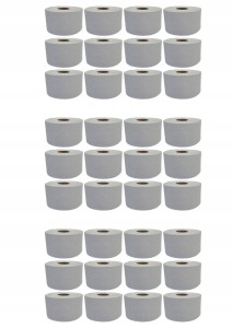 Zestaw Papier toaletowy Jumbo Fi19 biały a'12szt. x3