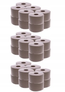 Zestaw Papier toaletowy Jumbo Fi18-19 szary a'12szt. x3