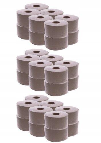 Zestaw Papier toaletowy Jumbo Fi18-19 szary a'12szt. x3