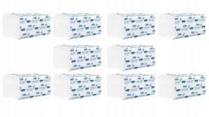 Zestaw Ręcznik do podajnika ZZ biały celuloza Velvet 2w  150 /binda  x10