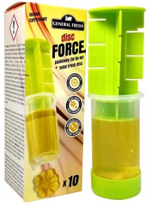 Żelowe krążki do WC z aplikatorem General Fresh 60ml 10x /cytrynowy