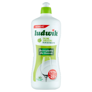 Płyn do naczyń Ludwik 900ml /zielone jabłuszko 