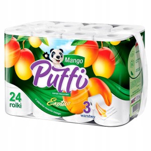 Papier toalet. Puffi Magic 3w a'24szt./ MANGO
