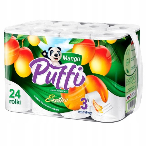 Papier toalet. Puffi Magic 3w a'24szt./ MANGO