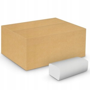 Ręcznik do podajnika ZZ biały celuloza Velvet 2w NN 23x23