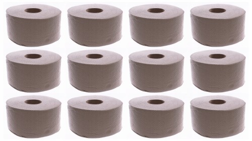 Papier toalet. Jumbo Fi18-19 szary a'12szt. (K)