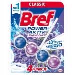 Kostka do WC koszyczek Bref Power activ 50g (kulki) /lavender