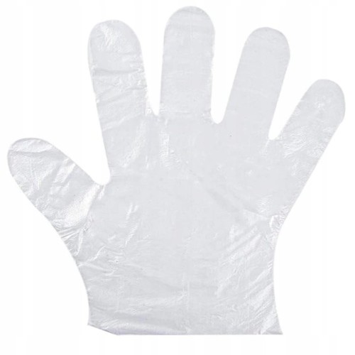 Rękawice foliowe a'100szt. /rozm.L