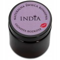 India Cosmetics naturalna świeca konopna Ognista Rozkosz 25h