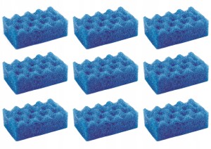 Zestaw Gąbka do kąpieli masażu Master SCRUB (S053) x9