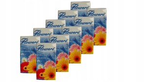Chusteczki higieniczne Flowers exclusive a'10x10 (pakiet)