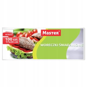 Woreczki śniadaniowe Master 100 szt