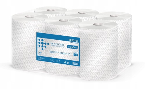 Ręcznik papier.Velvet MAXI 110 celuloza 2w a'6szt.