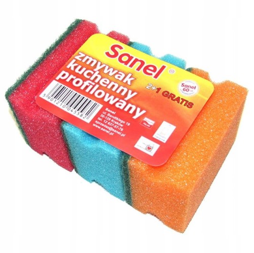 Zmywak kuchenny profilowany Sanel 2+1