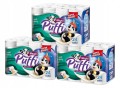 Zestaw Puffi Magic papier toaletowy 24 rolki 3 warstwy  x3