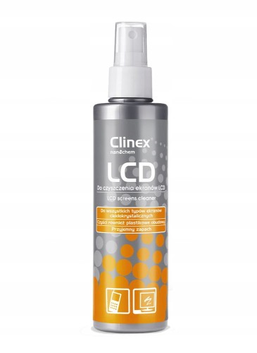 Clinex LCD 200ml /preparat do czyszczenia ekranów