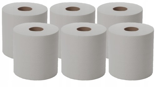 Ręczniki papierowe MAXI białe 2w 6 rolek