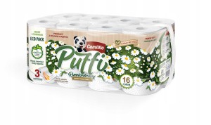 Papier toaletowy Puffi Camillio 3w a'16szt. /rumiankowy