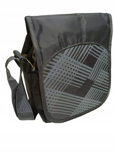 Torba saszetka na ramię /SZARA /3298