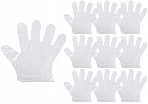 Zestaw Rękawice foliowe a'100szt. /rozm.L x20