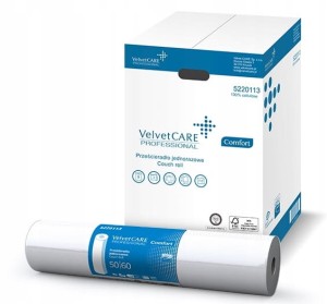Zestaw Podkład medyczny Velvet CARE Professional 60x50 50mb x9