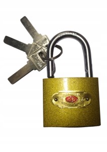 Kłódka złota 50mm 