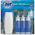Zestaw Odświeżacz powietrza Air Menline Aqua World 3x15ml + dozownik x3